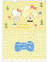 【中古】クリアファイル C.ユーリ・プリセツキー×ハローキティ(スタンプラリーver) A4クリアファイル 「ユーリ!!! on ICE×サンリオキャラクターズ」