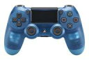 【中古】PS4ハード ワイヤレスコントローラDUALSHOCK4 ブルークリスタル