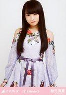 【中古】生写真(乃木坂46)/アイドル/乃木坂46 秋元真夏/上半身・紅白衣装3/「2016.March-II」WebShop 限定生写真