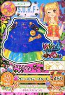 【中古】アイカツDCD/レア/ボトムス/ViViD Kiss/ポップ/2016シリーズ 第4弾 16 04-43[レア]：サニーホリデースカート/夏樹みくる
