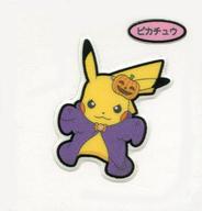 【中古】コレクションシール/ポケモンパンシール 2017ハロウィン ピカチュウ(衣装紫)