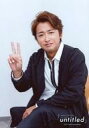 【中古】生写真(ジャニーズ)/アイドル/嵐 嵐/大野智/膝上・衣装黒.白・右手ピース・座り/「ARASHI LIVE TOUR 2017-2018 『untitled』」オリジナルフォト