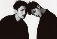 【中古】生写真(男性)/アイドル/東方神起 東方神起/チャンミン・ユンホ/横型・バストアップ・背景白・モノクロ/「東方神起 LIVE TOUR 2017 〜Begin Again〜」フォトセット