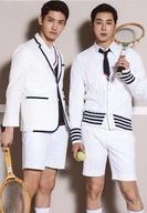 【中古】生写真(男性)/アイドル/東方神起 東方神起/チャンミン・ユンホ/膝上・衣装白・ラケット/「東方神起 LIVE TOUR 2017 〜Begin Again〜」フォトセット