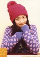 【中古】生写真(AKB48・SKE48)/アイドル/SKE48 犬塚あさな/上半身・座り・衣装紫ピンク・左手顎・右手左腕・帽子/公式生写真