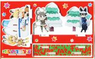 【中古】小物(キャラクター) 集合 描き下ろしアクリルスタンド 「けものフレンズ」 ファミリーマート・サークルK・サンクス クリスマスケーキ購入特典