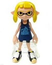 【中古】食玩 トレーディングフィギュア 2.ガール(ネオンイエロー) セット 「スプラトゥーン2 きせかえギアコレクション」