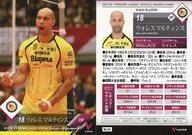 【中古】スポーツ/レギュラーカード/2017/18 V・プレミアリーグ男子公式トレーディングカード RG 101 [レギュラーカード] ： ウォレス マルティンス