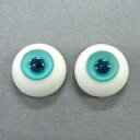 【中古】ドールアクセサリー 18mm LGグラスアイ ライトブルーグリーン(瞳孔有)