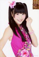 【中古】生写真(AKB48・SKE48)/アイドル/NMB48 川上礼奈/上半身・衣装ピンク・花柄・右手腰・左手グー曲げ・体右向き・背景白/ランダム生写真第11弾