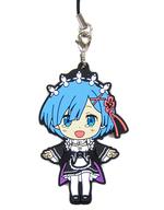 【中古】ストラップ(キャラクター) レムI レムかラムのラバーストラップ きゅんキャラいらすとれーしょんず 「一番くじ Re:ゼロから始める異世界生活〜Happy Birthday REM&RAM!〜」 F賞
