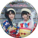 【中古】バッジ・ピンズ(女性) petit milady E ver. 缶バッジ 「petit milady×JOYSOUND petit miladyくじ第2弾」 D賞(3)