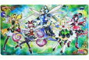 【中古】サプライ 遊戯王OCG デュエルフィールド(プレイマット) トリックスター 遊☆戯☆王 デュエリストフェスティバル 2017限定(3)