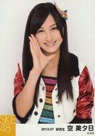 【中古】生写真(AKB48・SKE48)/アイドル/SKE48 空美夕日/上半身・右手パー/SKE48 2013年7月度 個別生写真 「2013.07」「ナポレオン衣装」