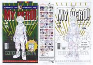 僕のヒーローアカデミア　文房具カフェ　ランチョンマット　ホークス　エンデヴァー 僕のヒーローアカデミア 文房具カフェ ランチョンマット ホークス