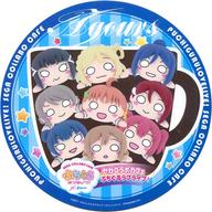 【中古】コースター(キャラクター) Aqours 特製ビッグコースター 「セガコラボカフェ ぷちぐるラブライブ! 第1弾」 フード注文特典