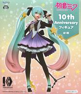 【中古】フィギュア 初音ミク 「キャラクター・ボーカル・シリーズ 01 初音ミク」 10th Anniversaryフィギュア