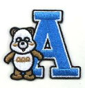 【中古】バッジ・ピンズ(男性) AAA 刺繍ワッペン(え〜パンダ/A) 「AAA ARENA TOUR 2017 -WAY OF GLORY-」