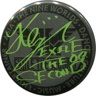 【中古】バッジ・ピンズ(男性) 黒木啓司(プリントサイン) 缶バッジ 「EXILE THE SECOND LIVE TOUR 2017-2018 “ROUTE 6・6”」