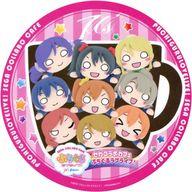 【中古】コースター(キャラクター) μ’s 特製ビッグコースター 「セガコラボカフェ ぷちぐるラブライブ! 第2弾」 フード注文特典