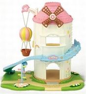 【中古】おもちゃ 赤ちゃん広場 風車のお家であそぼ 「シルバニアファミリー」