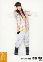 【中古】生写真(AKB48・SKE48)/アイドル/SKE48 市野成美/全身・腕広げ・「2012.03」/SKE48 2012年3月度 個別生写真「スノーボード」