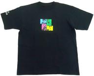 【中古】Tシャツ(キャラクター) [単品] 集合 BEBOPキャラクターTシャツ ブラック フリーサイズ 「PS2ソフト カウボーイビバップ 追憶の夜曲 限定版」 同梱特典