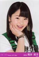 【中古】生写真(AKB48・SKE48)/アイドル/HKT48 筒井莉子/バストアップ・右手頬/劇場トレーディング生写真セット2015.May