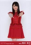 【中古】生写真(AKB48・SKE48)/アイドル/HKT48 筒井莉子/膝上/劇場トレーディング生写真セット2015.July