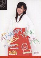 【中古】生写真(AKB48・SKE48)/アイドル/HKT48 外薗葉月/2014・巫女・新年コメント入り公式生写真