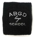 【中古】アクセサリー(非金属)(男性) abingdon boys school リストバンド(黒) 「MATCH UP’ 09 SUMMER SERIES」