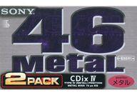 【中古】家電サプライ ソニー オーディオカセットテープ Metal CDix IV 46分 2本パック [2C-46CDX4E]