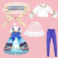 【中古】ドールアクセサリー ブライス用 月夜の森の AURORA Soiree(ブルー) 「BABY THE STARS SHINE BRIGHT×Blythe-ブライス-」 Dear Darling Fashion for Dolls