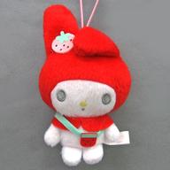 【中古】キーホルダー・マスコット(キャラクター) メロディ(赤ずきん) いちごのポシェットマスコット 「マイメロディ」