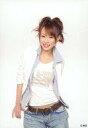 【中古】生写真(AKB48・SKE48)/アイドル/AKB48 大堀恵/膝上・衣装白紺・左手後ろ・背景白/公式生写真
