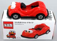 【中古】ミニカー エルモのカート エルモのリトルドライブ(レッド×ブラック/中国製) 「トミカ」 ユニバーサルスタジオジャパン限定