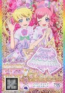 【中古】プリパラ/スーパーレア/プリチケ/ボトムス/ラブリー/Sweet Honey/劇場版キラッとプリ☆チャン きらきらメモリアルライブ入場特典 P-009[SR]：フラワーショップバーベナスカート