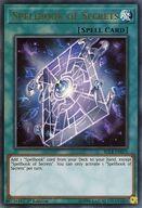 【中古】遊戯王/UR/魔法/英語版/Battles of Legend：Light’s Revenge BLLR-EN075[UR]：Spellbook of Secrets/グリモの魔導書