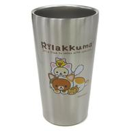 【中古】マグカップ・湯のみ(キャラクター) リラックマ＆コリラックマ(もっと!のんびり) 15thテーマミックス 真空ステンレスタンブラー 「リラックマ」