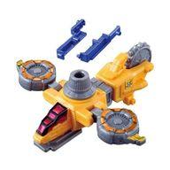 【中古】食玩 プラモデル 3.イエローダイヤルファイター 「ミニプラ 快盗戦隊ルパンレンジャーVS警察戦..