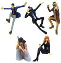 【中古】トレーディングフィギュア 全5種セット 「ルパン三世~フィギュアコレクション~」 世界一の大泥棒×世界一のバリスタ コラボキャンペーン