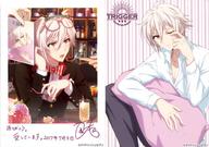 【中古】キャラカード(キャラクター) 九条天 「アイドリッシュセブン ブロマイドコレクション 2017バースデー」