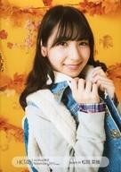 【中古】生写真(AKB48・SKE48)/アイドル/HKT48 松岡菜摘/バストアップ・両手服/2015年11月度 net Shop限定 個別生写真 November 2015.11
