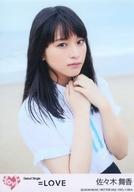 【中古】生写真(女性)/アイドル/イコールラブ(=LOVE) 6 : イコールラブ(=LOVE)/佐々木舞香/衣装白/CD「イコールラブ(=LOVE) 初回仕様限定盤 TYPE-A (VVCL-1108)」封入特典【タイムセール】