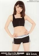 【中古】生写真(AKB48・SKE48)/アイドル/AKB48 峯岸みなみ/膝上/AKB48 45thシングル 選抜総選挙〜僕たちは誰について行けばいい?〜 ランダム生写真 ブラックVer. AKBグループコンサート 2016.6.18 HARD OFF ECOスタジアム新潟