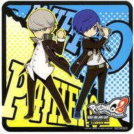【中古】コースター(キャラクター) P4主人公&P3主人公 ビッグコースター 「セガコラボカフェ ペルソナQ2 ニューシネマ ラビリンス 第2弾」 フード注文特典