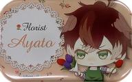 【中古】バッジ・ピンズ(キャラクター) 逆巻アヤト スクエア缶バッジ 「DIABOLIK LOVERS ちびっこヴァンパイア フローリストくじ Type A」 C-1賞