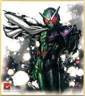【中古】食玩 雑貨 3.仮面ライダーW サイクロンジョーカー 「仮面ライダー 色紙ART 2」