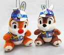 【中古】ぬいぐるみ チップ&デール(うさたま大脱走!) ぬいぐるみバッジセット 「ディズニー・イースター2017」 東京ディズニーランド限定