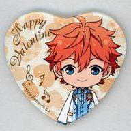【中古】バッジ ピンズ(キャラクター) 明星スバル 「あんさんぶるスターズ バレンタインハートカンバッジ 3rd Anniversary グループA」 バレンタインまるかくカンバッジ2019Ver.購入特典